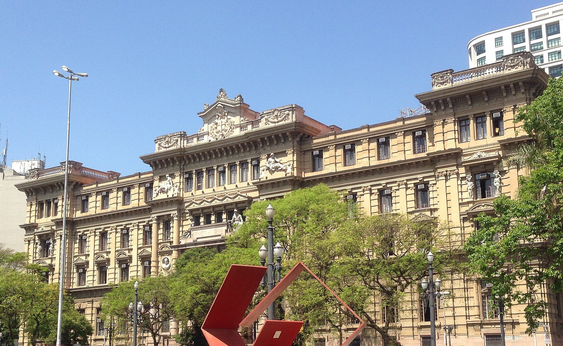Fachada do Palácio da Justiça, sede do Tribunal de Justiça do Estado de São Paulo, no centro da capital paulista
